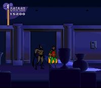 une photo d'Ã©cran de The Adventures of Batman and Robin sur Nintendo Super Nes